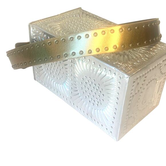 XOXO Dark Gold Belt Medium Rhinestone Buckle Studded Faux Leather - Picture 3 of 5